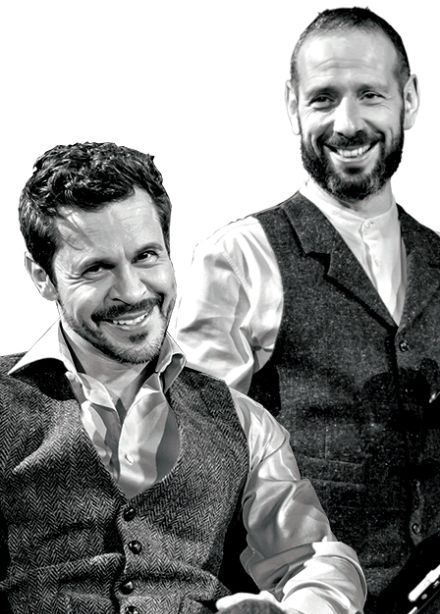 "Хулиган и классик". Павел Деревянко и Борис Андрианов